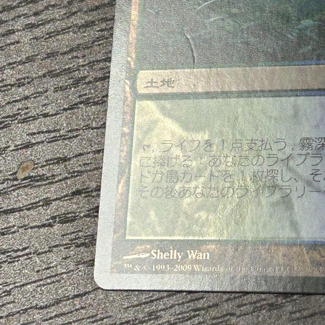 【初版日本語Foil】《霧深い雨林/Misty Rainforest》[ZEN]