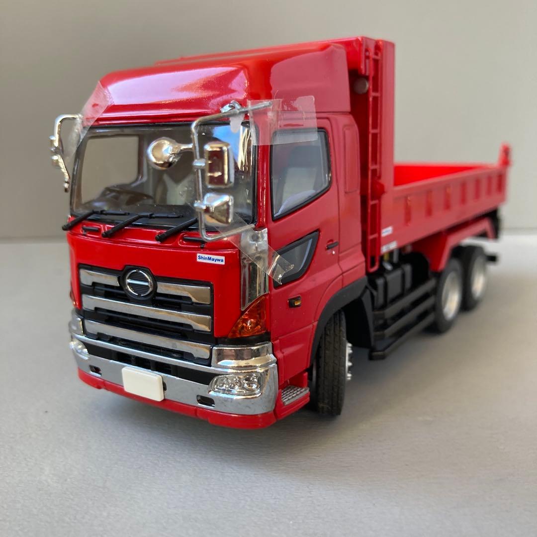 1/50 ケンクラフト　日野プロフィアダンプトラック　レッド