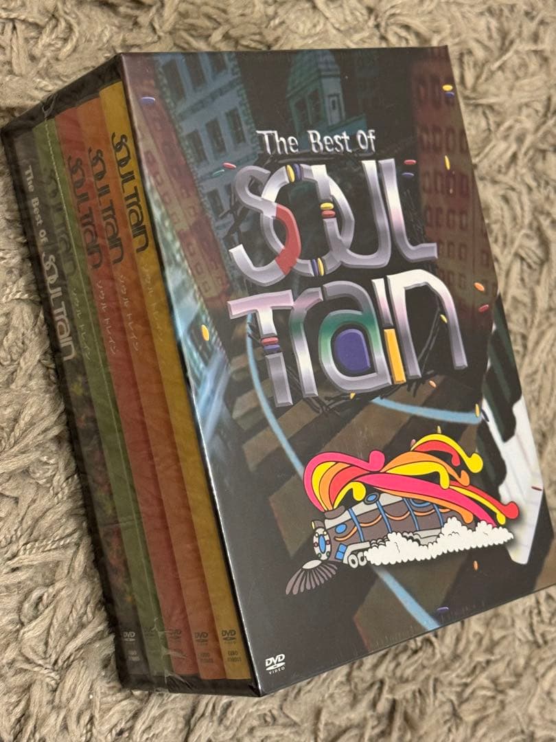 The Best Of SOUL Train 未使用　DVD 5枚セット 未開封