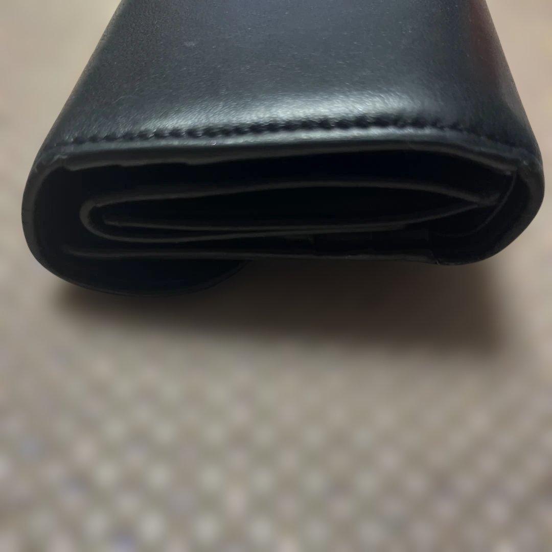 限定値下げCELINE ブラック 三つ折り財布