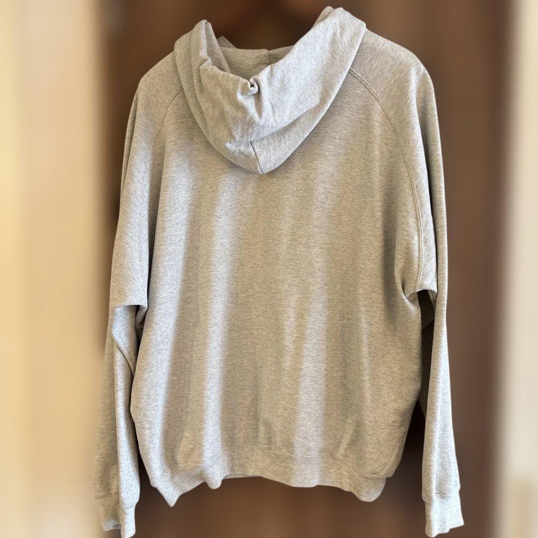 オーラリー　ラグランスリーブパーカー