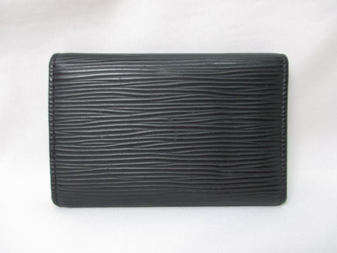 美品 ルイヴィトン エピ 黒 ６連キーケース ブラック キーケース 中古本物