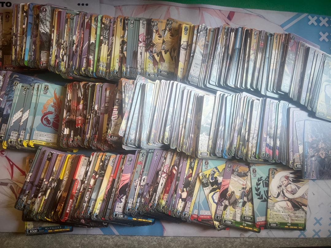 ヴァイス アズールレーン デッキ 7電源1枝 大量パーツ