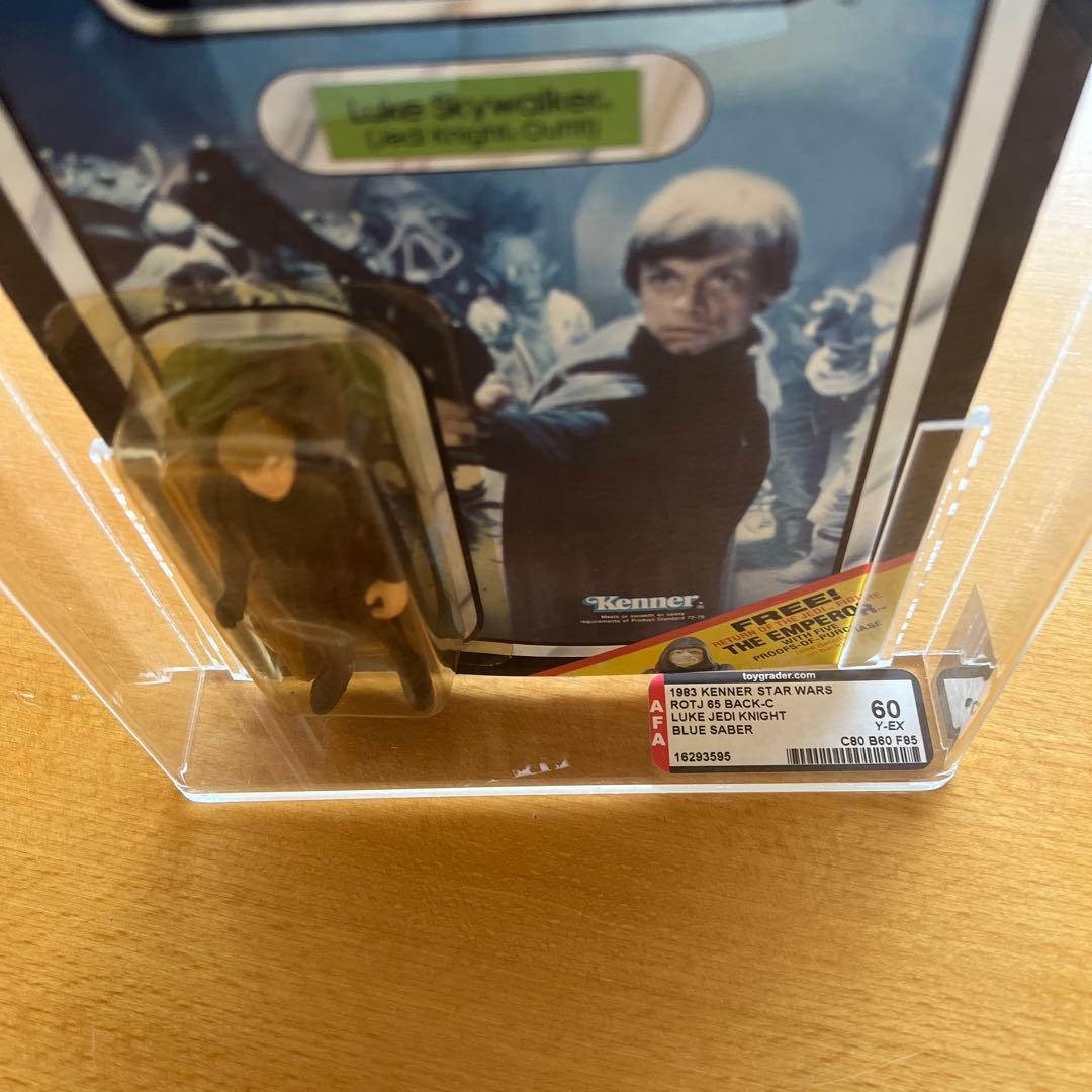 【AFA鑑定】ケナーLuke Jedi Knight Outfitブルーセーバー