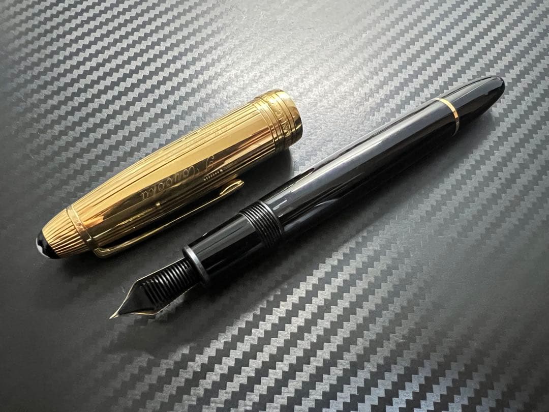 モンブラン ル・グラン 1462 ソリテール ブラックF 細字 万年筆