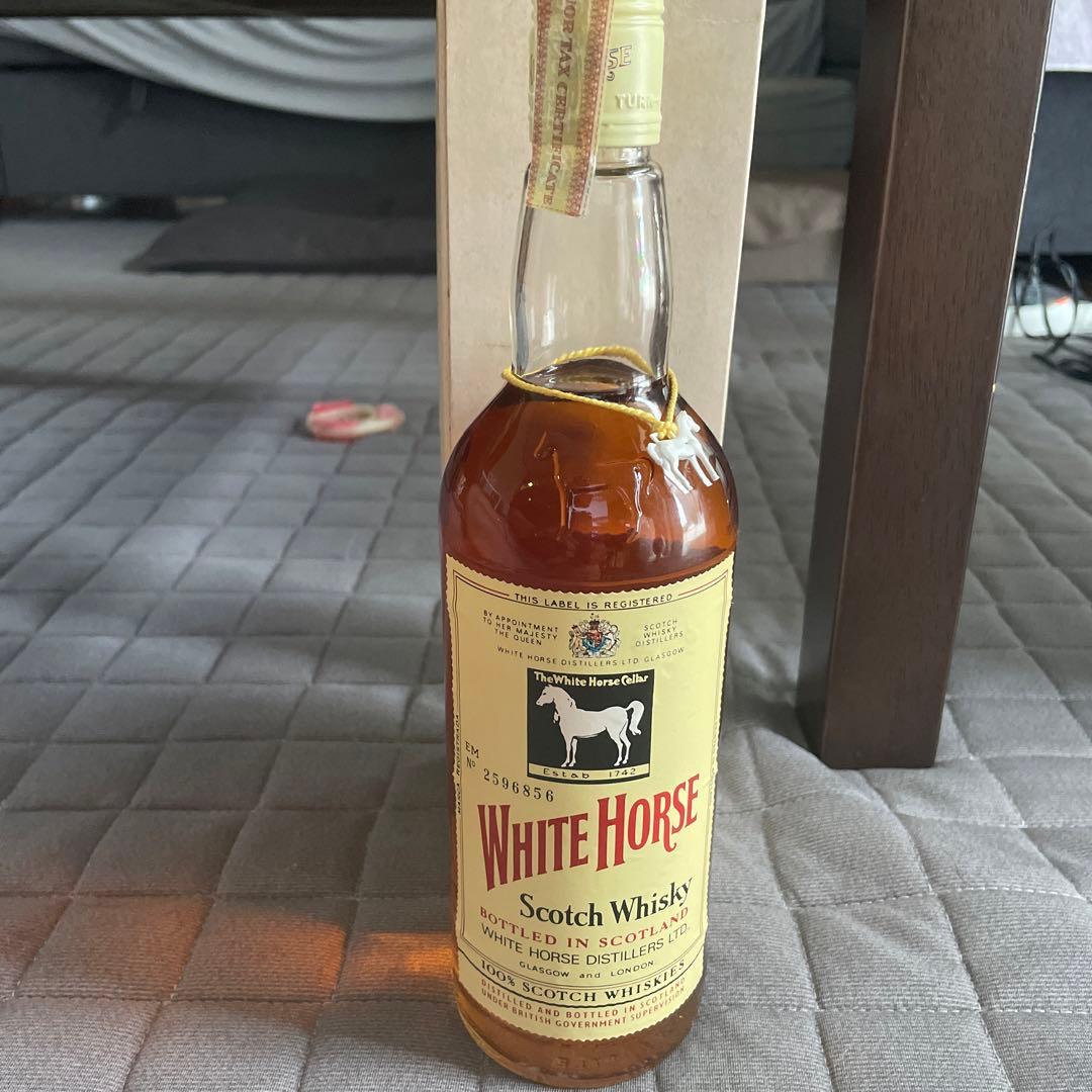 値下げしました。超レア 60'〜70s'初頭 ホワイトホース 古酒