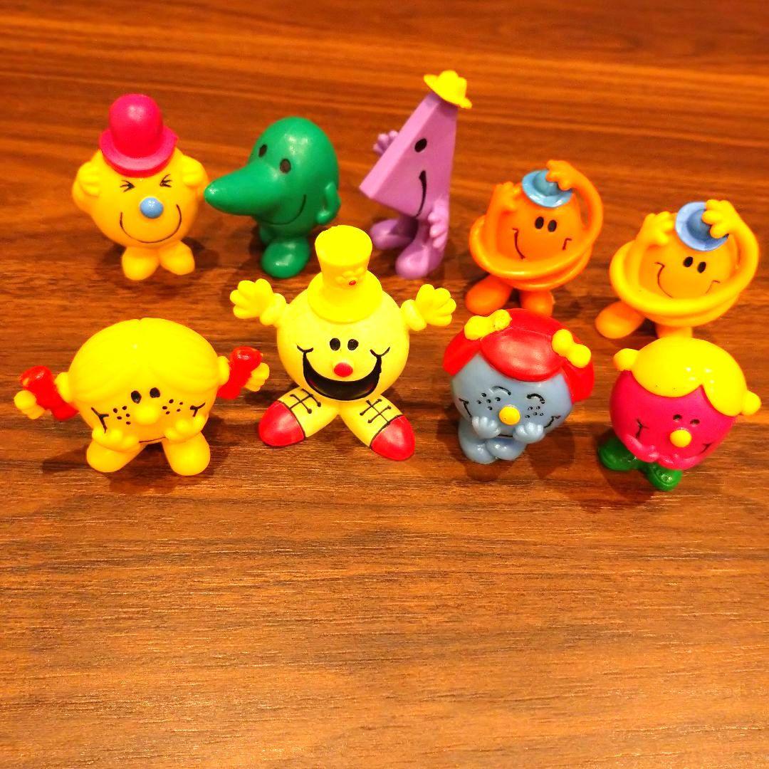 ミスターメンリトルミス PVCフィギュア 9個セット Mr.Men アメトイ