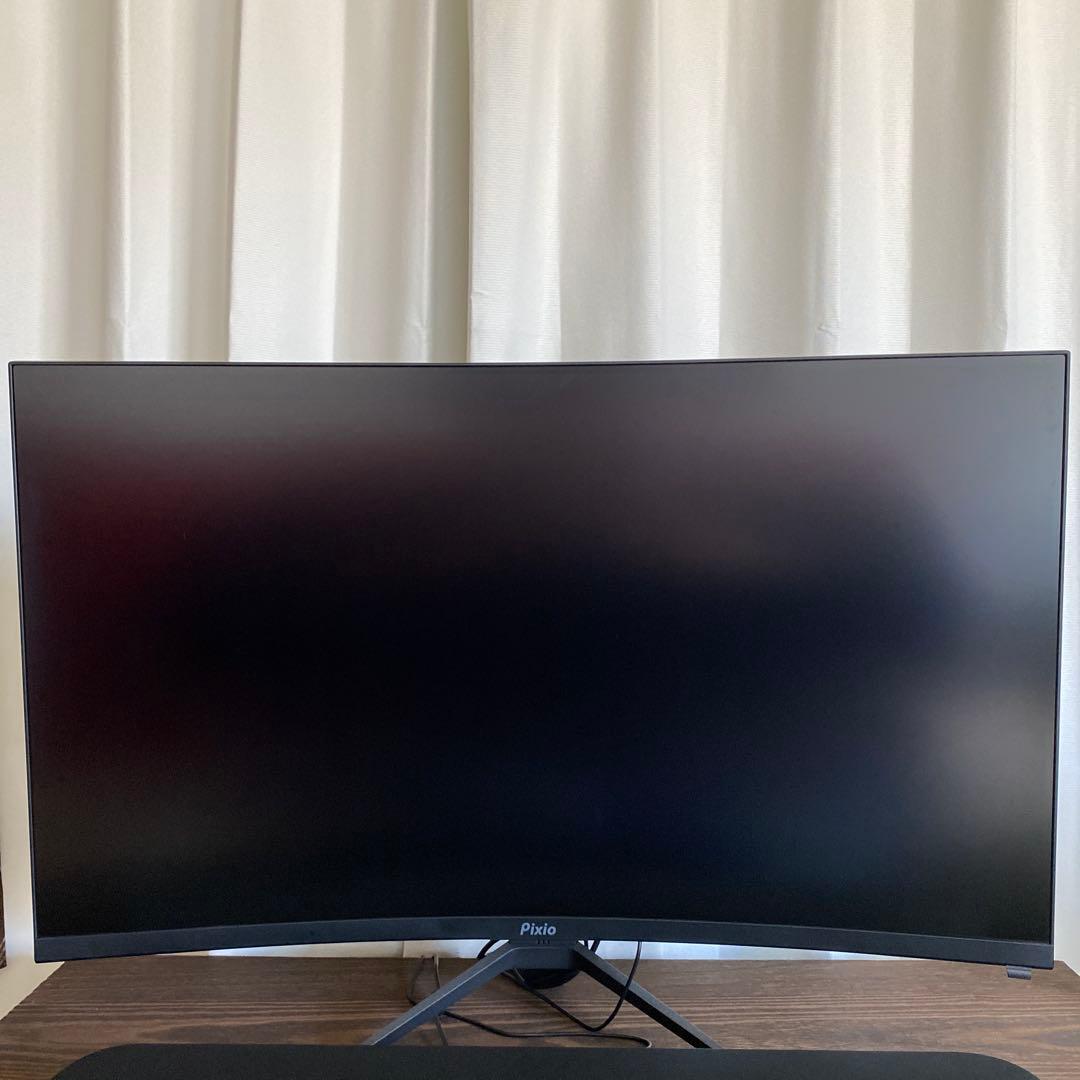 Pixio PXC325 湾曲 ゲーミングモニター 32インチ165Hz 1ms