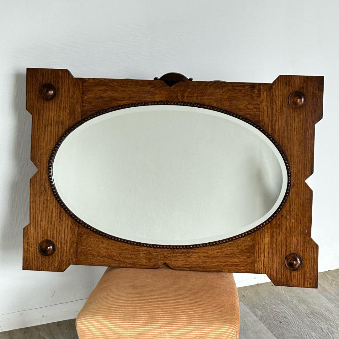 アンティーク 家具 ウォール ミラー イギリス 英国 鏡 ビンテージ 572A