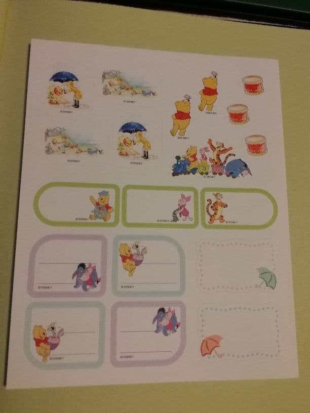 お値下げ☆まとめ売り☆未使用☆プーさんアルバム　12冊(単品でもお売りします)