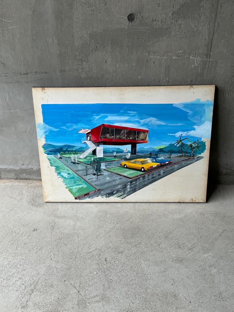 Conceptual Architecture 近代建築の水彩画