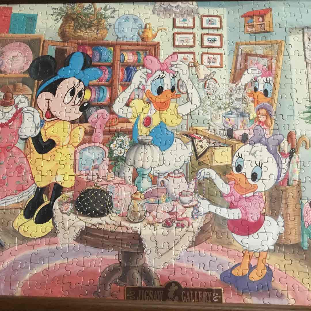 ディズニー パズル　完成品 (フレーム付！)♡