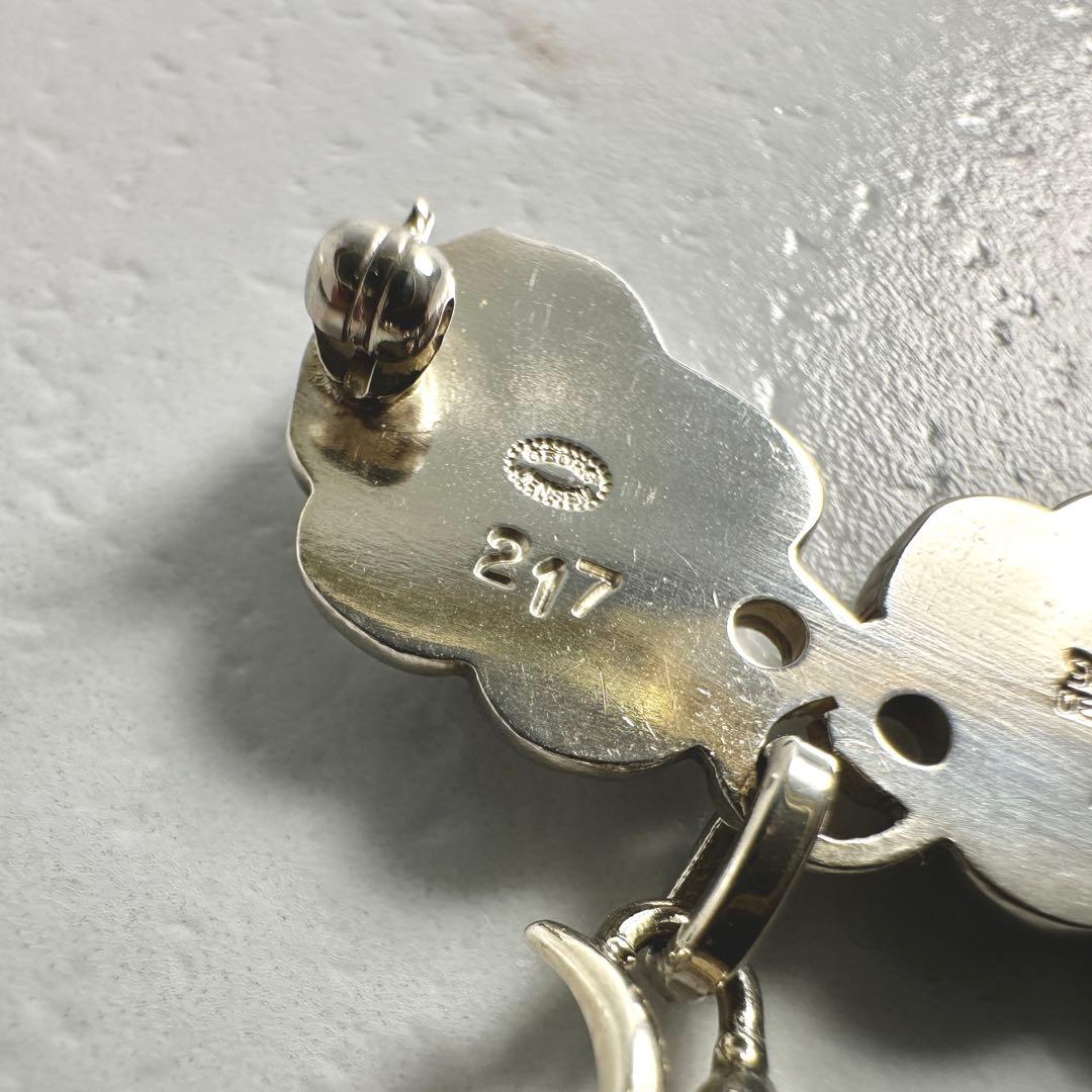  　217　A　ブローチ　グレープ　シルバー　925