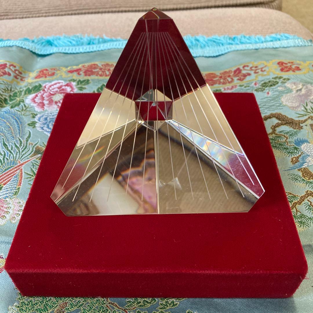 STEUABEN ピラミッド　クリスタル　スチューベン　1990年代　希少