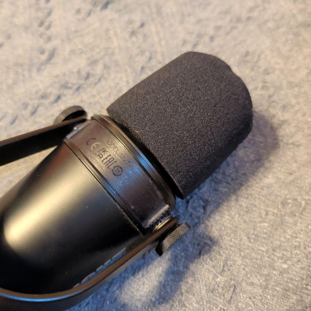 SHURE マイク：MV7X