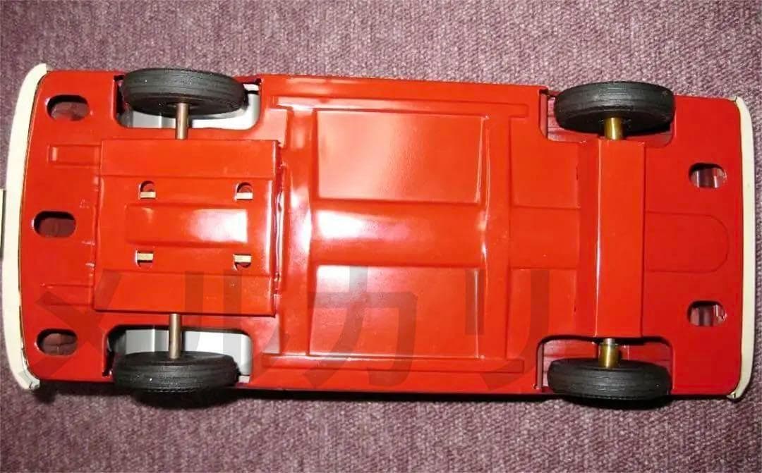 ブリキ玩具　マツダ　ボンゴトラック　郵便局　昭和レトロ