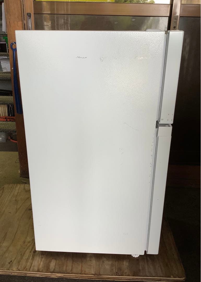 【mochan_ 】2ドア冷蔵庫 PRC-B092D-W 87L 21年製