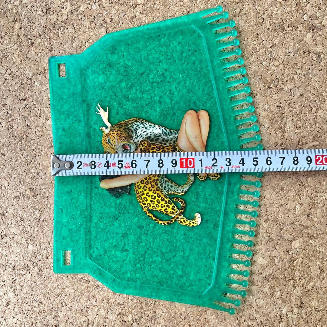 ◆50s60sデッドストック【Biemme・マッドフラップ】クリアグリーン