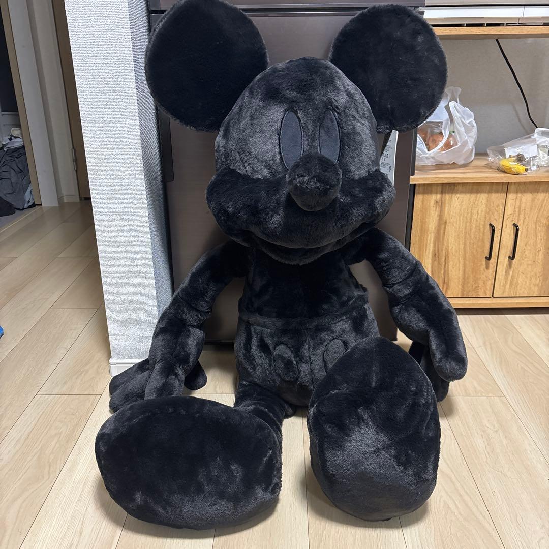 ディズニー ミッキーマウス ぬいぐるみ 大きい ブラック