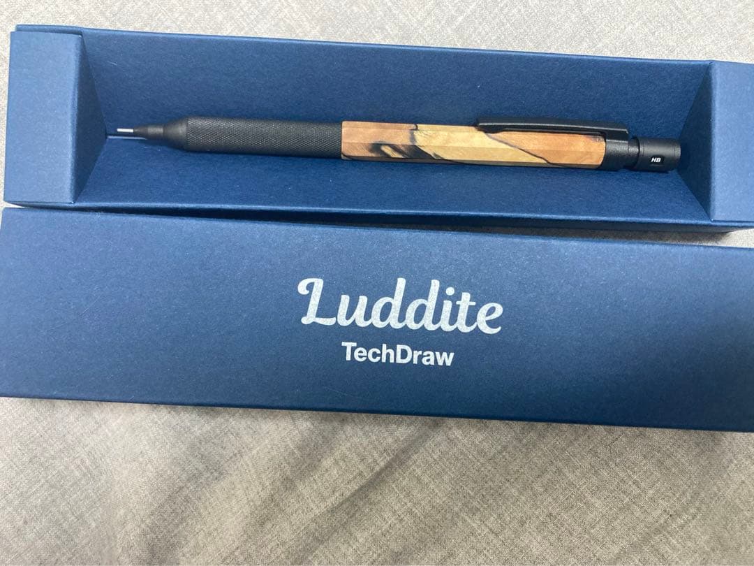 ラダイト　luddite テックドロー　2 スポルテッド栃　製図　木軸