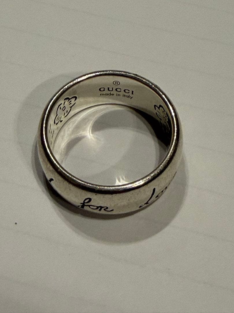 GUCCI シルバーリング 16号