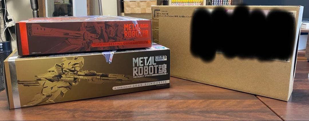 L ROBOT魂 デスティニーガンダム 光の翼・ゼウスシルエットセット