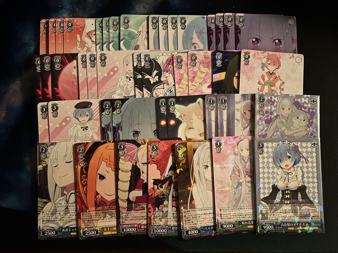 リゼロ 8門 デッキ ヴァイスシュヴァルツ パーツ付