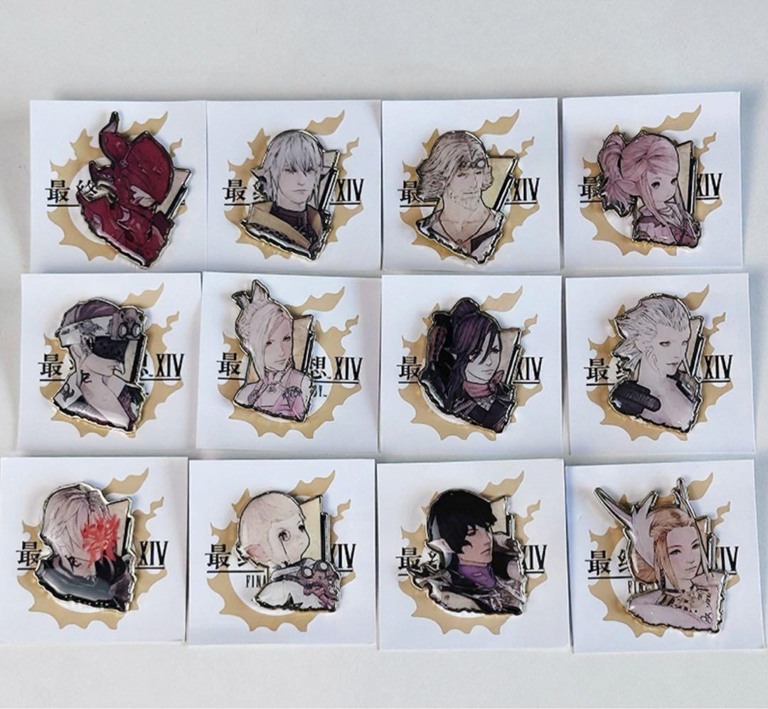 FF14 ファイナルファンタジーXIV 中国限定 ピンバッジ　未開封　Vol.2