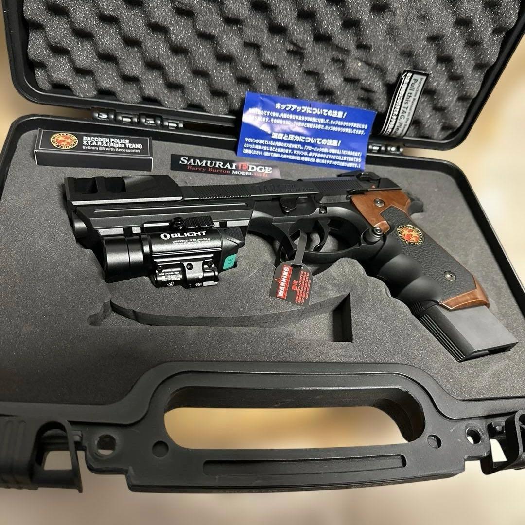 トイガン SAMURAI EDGE Barry Burton MODEL II