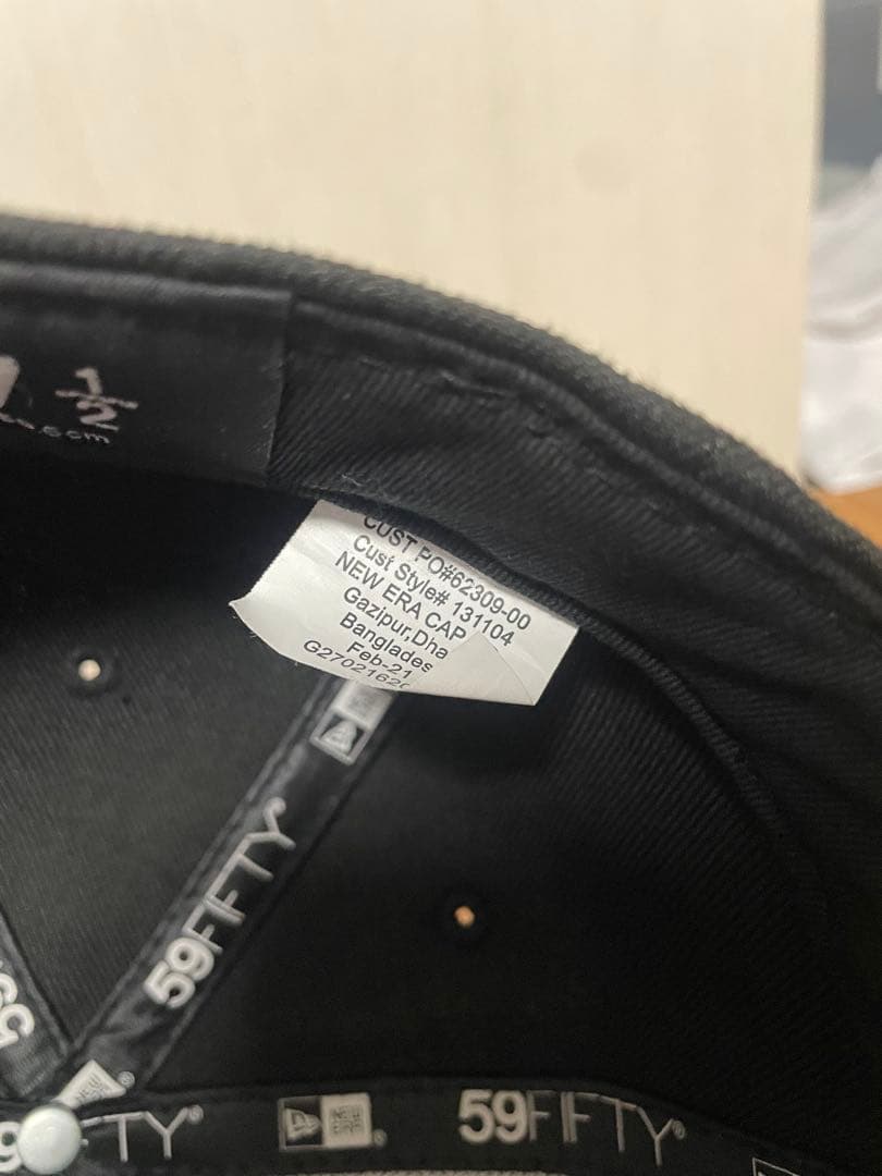 ニューエラ ステューシー LA キャップ　7 1/2 59.6