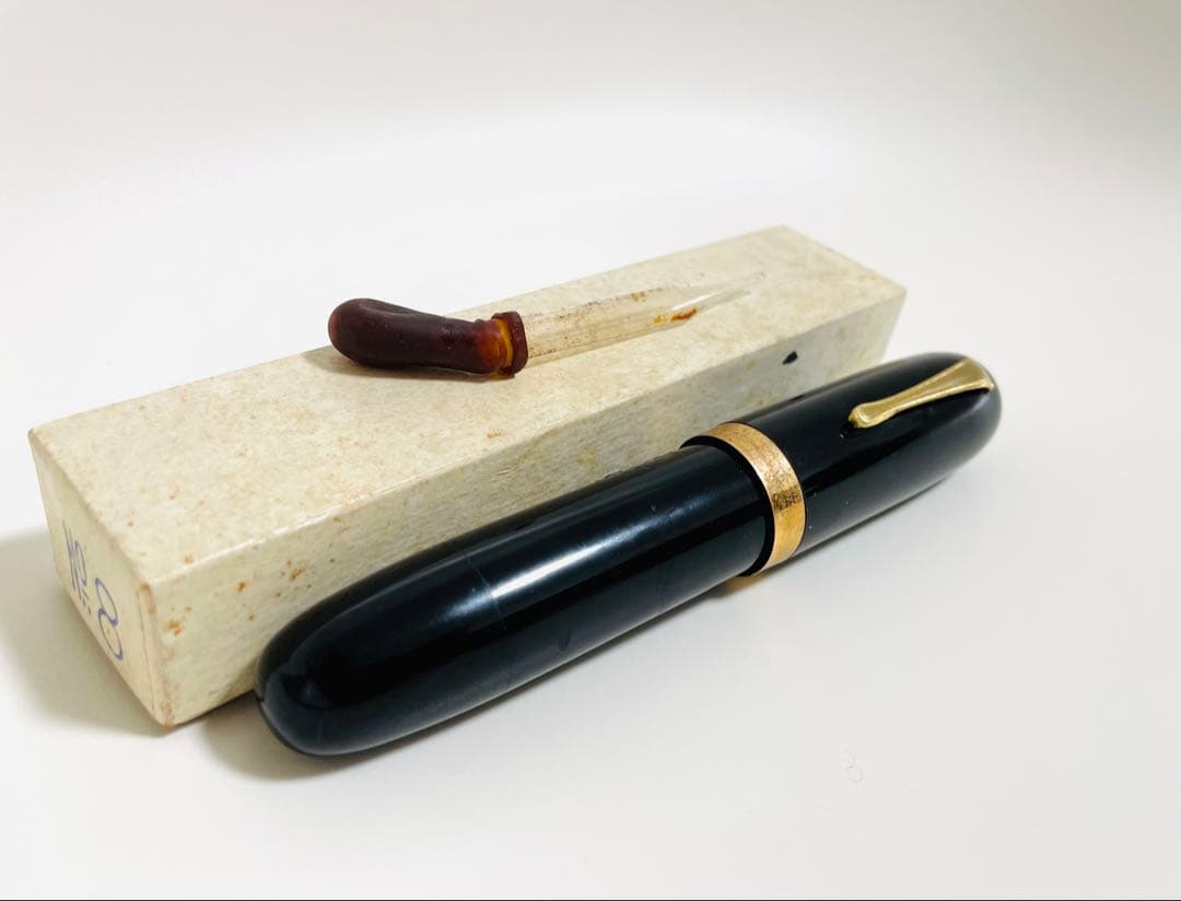 NEW CLIP　極太万年筆　ヴィンテージ　レトロ　アンティーク　貴重品　レア