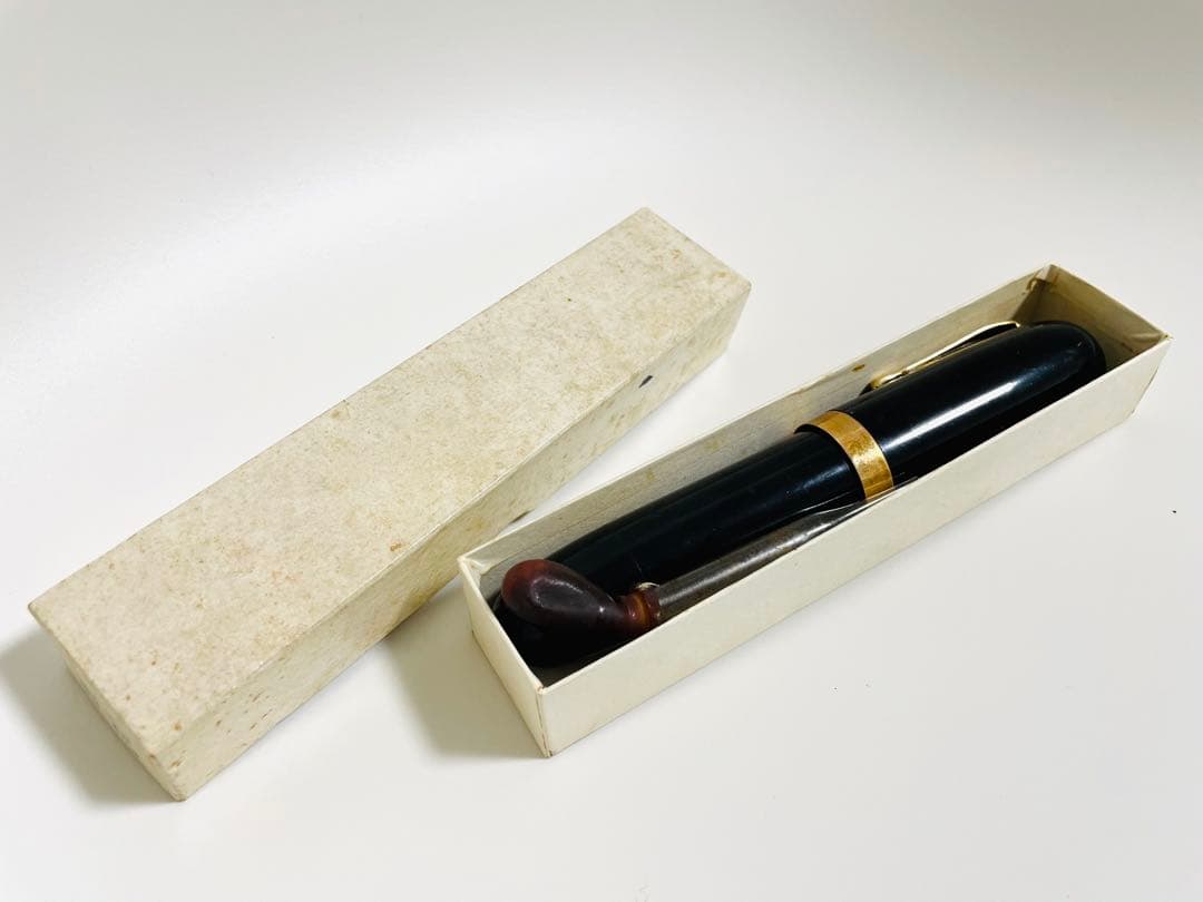 NEW CLIP　極太万年筆　ヴィンテージ　レトロ　アンティーク　貴重品　レア