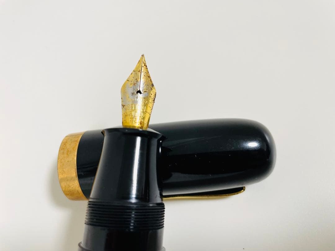 NEW CLIP　極太万年筆　ヴィンテージ　レトロ　アンティーク　貴重品　レア