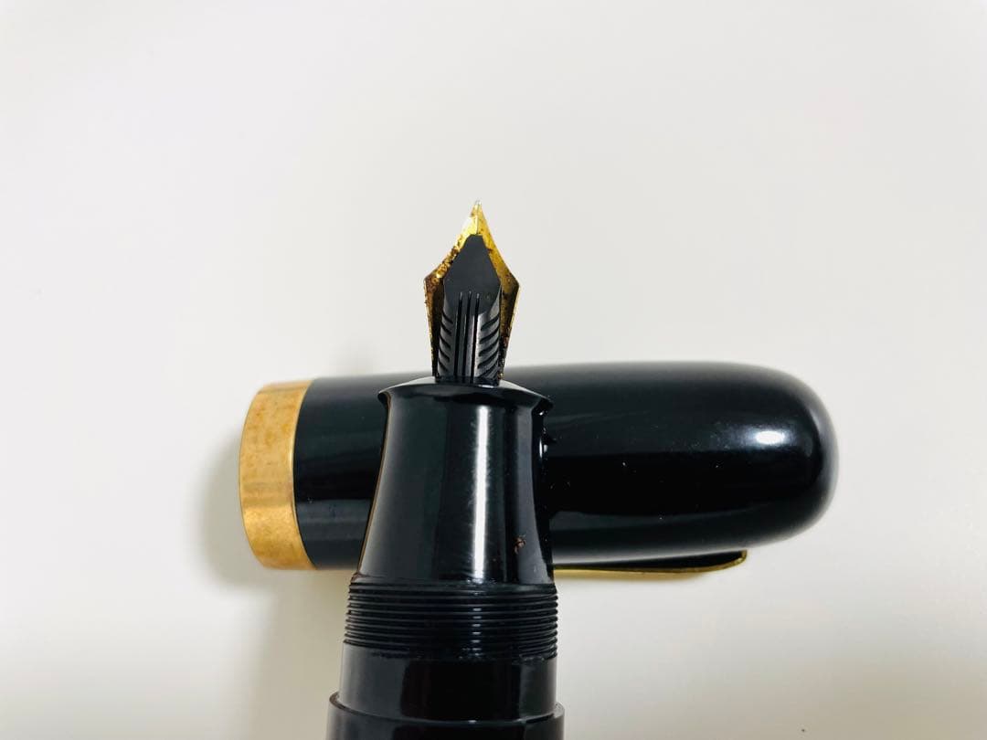 NEW CLIP　極太万年筆　ヴィンテージ　レトロ　アンティーク　貴重品　レア