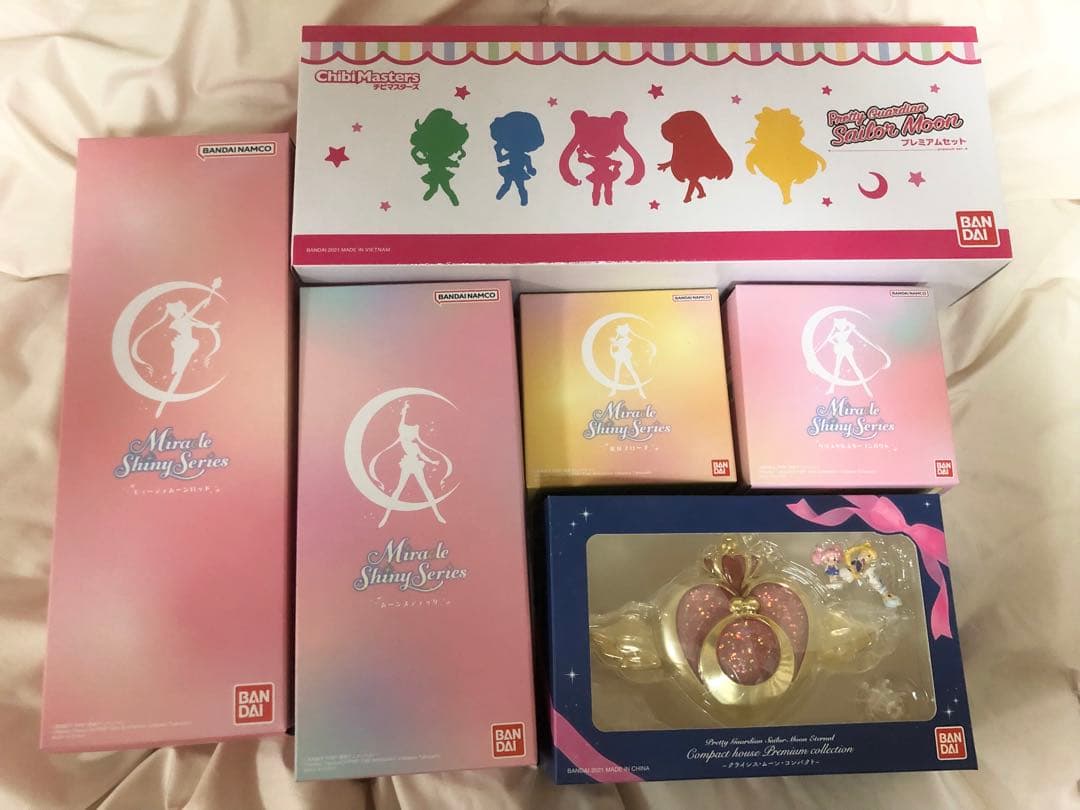 セーラームーン　ミラクルシャイニーシリーズなど　6点まとめ売り