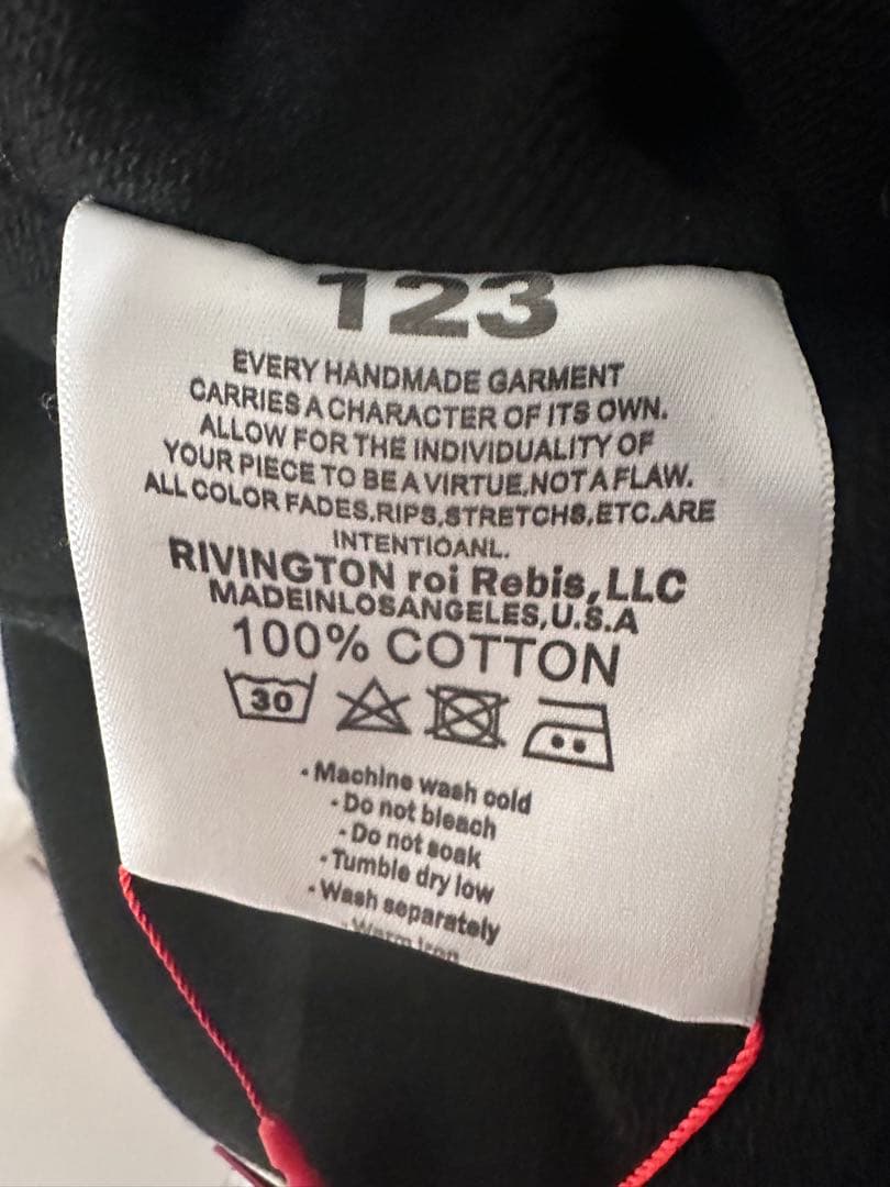 専用RRR123 / rivingtonroi rebis ジップパーカー