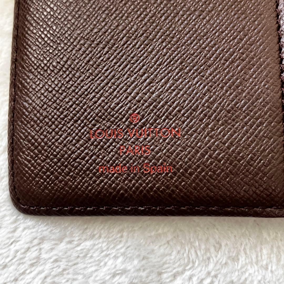 ★美品★ルイヴィトン　アジェンダPM ダミエエベヌ　手帳カバー　スケジュール帳