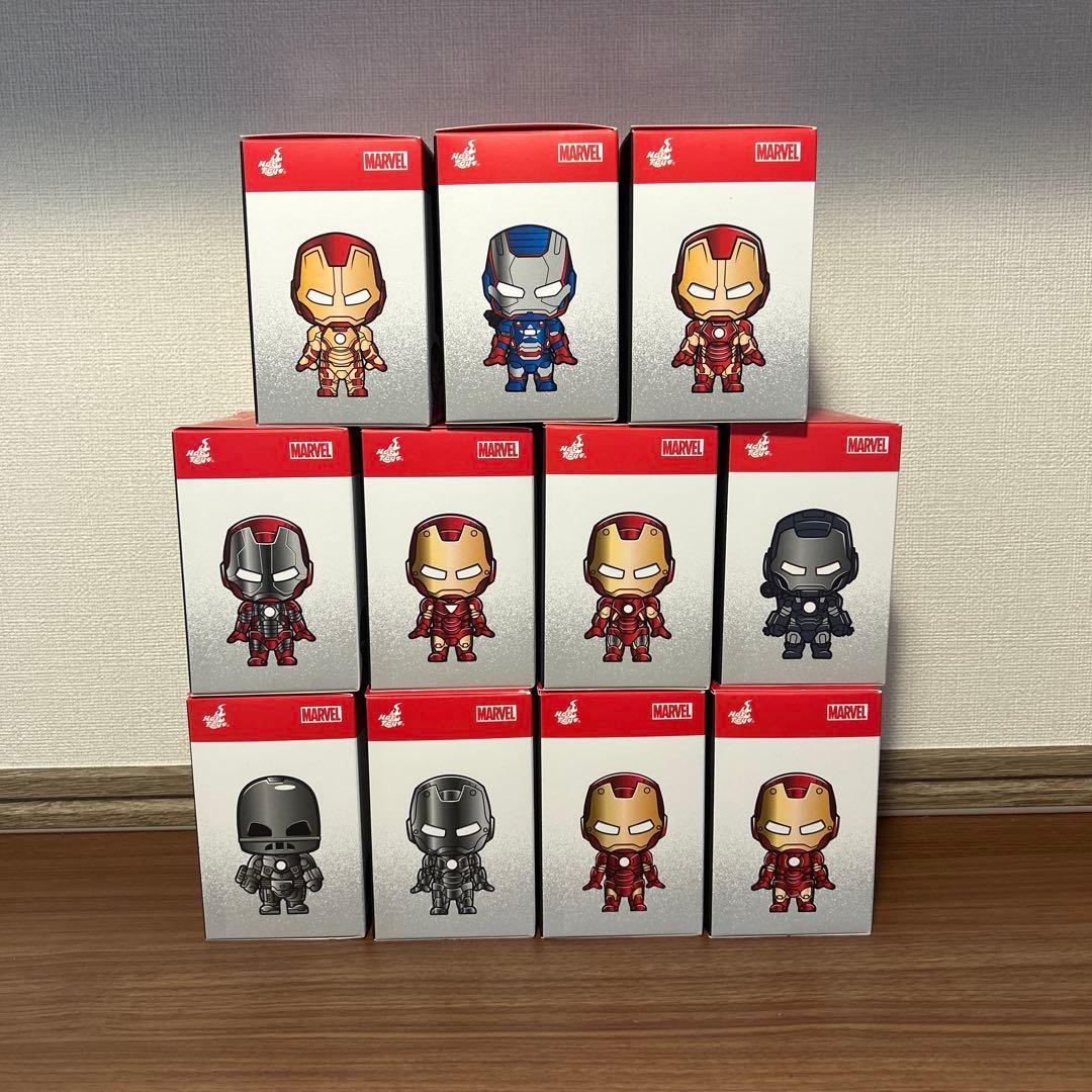 アイアンマン　コスビ　フィギュア 10体セット