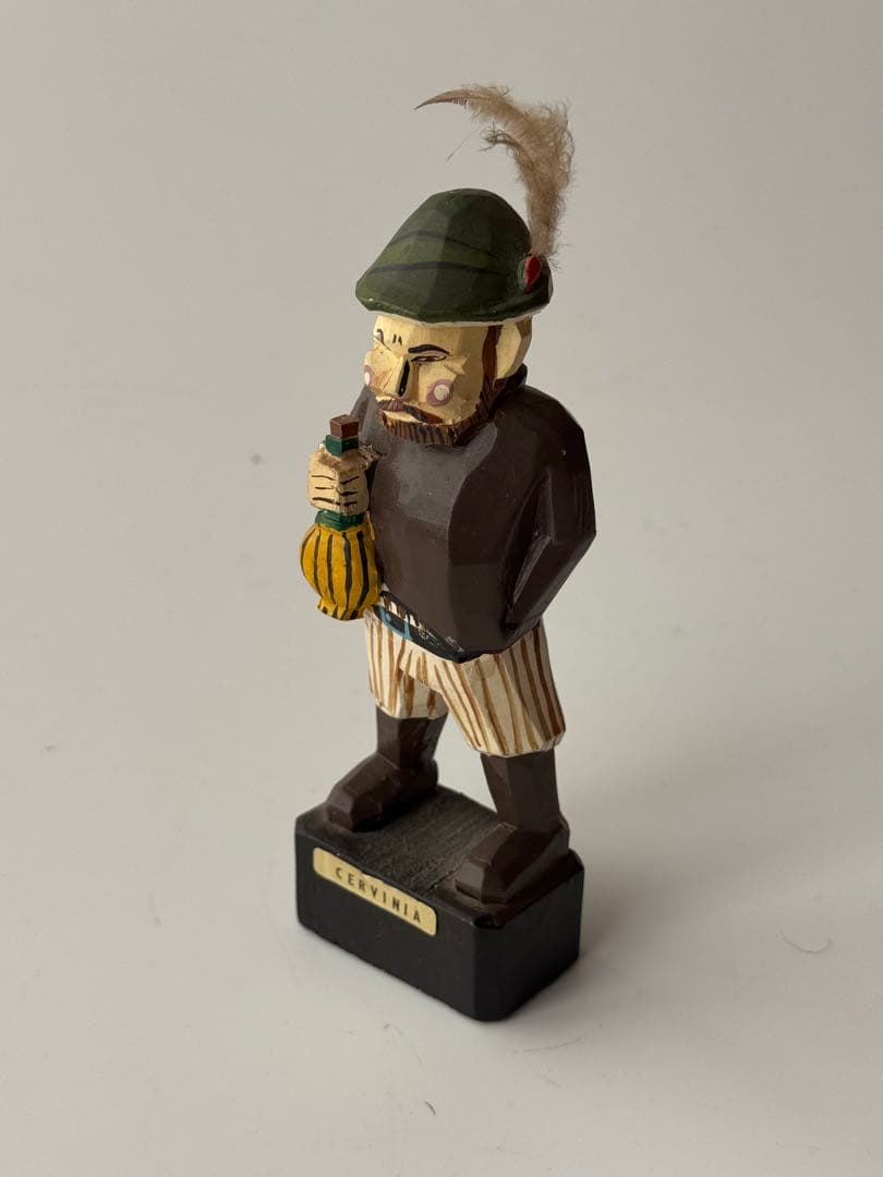 ヴィンテージ 木彫り 海賊 ウッドカービング マドロス人形 アメリカ