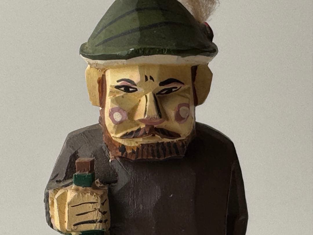 ヴィンテージ 木彫り 海賊 ウッドカービング マドロス人形 アメリカ