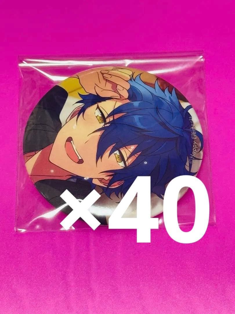 あんさんぶるスターズ　あんスタ　イベコレ缶　缶バッジ　漣ジュン