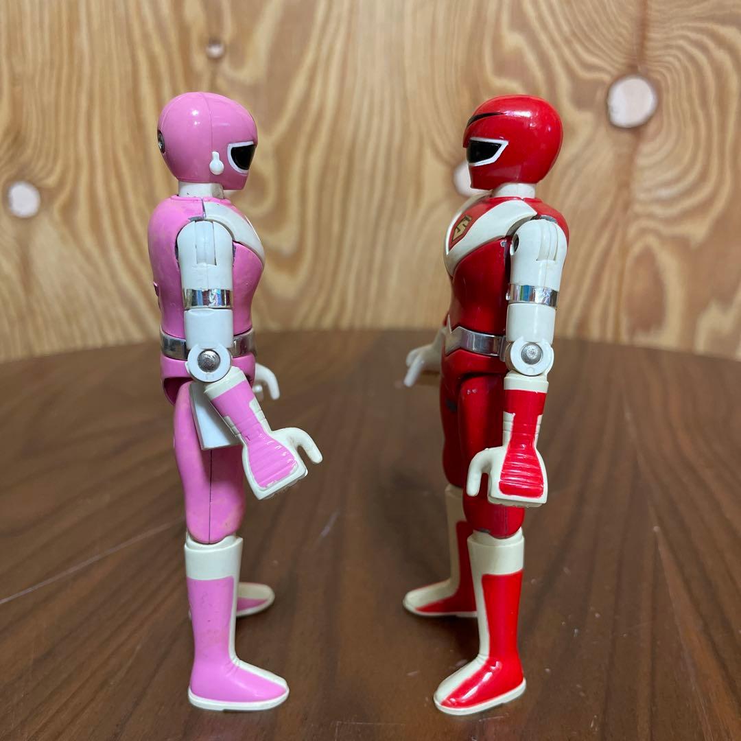 ペンギン　レッドのみ　光戦隊マスクマン　超合金　レッド　当時物 昭和レトロ