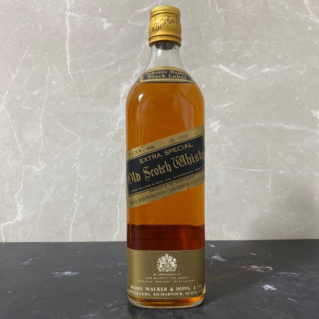 古酒　Johnnie Walker Black Label ウイスキー