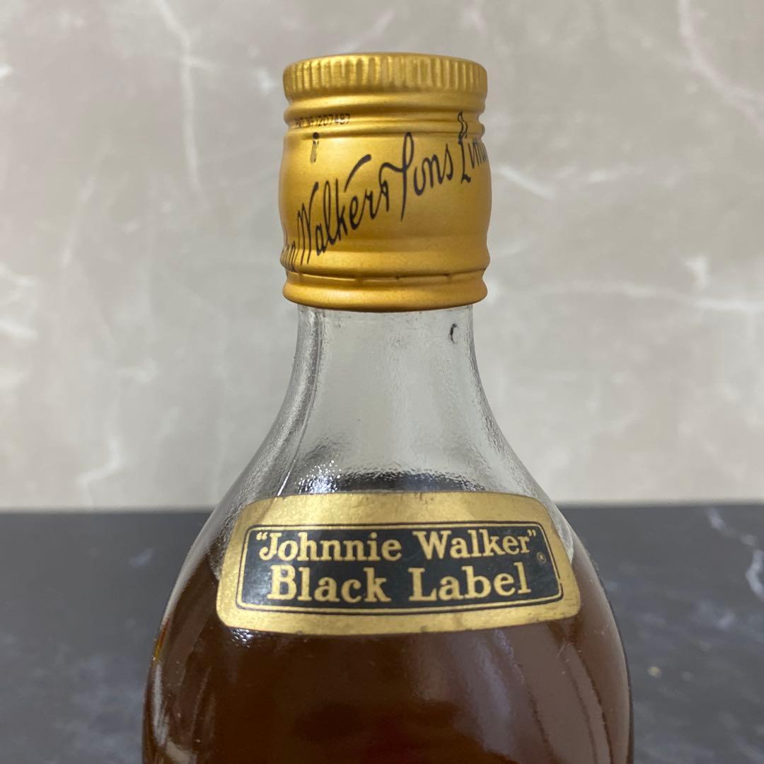 古酒　Johnnie Walker Black Label ウイスキー