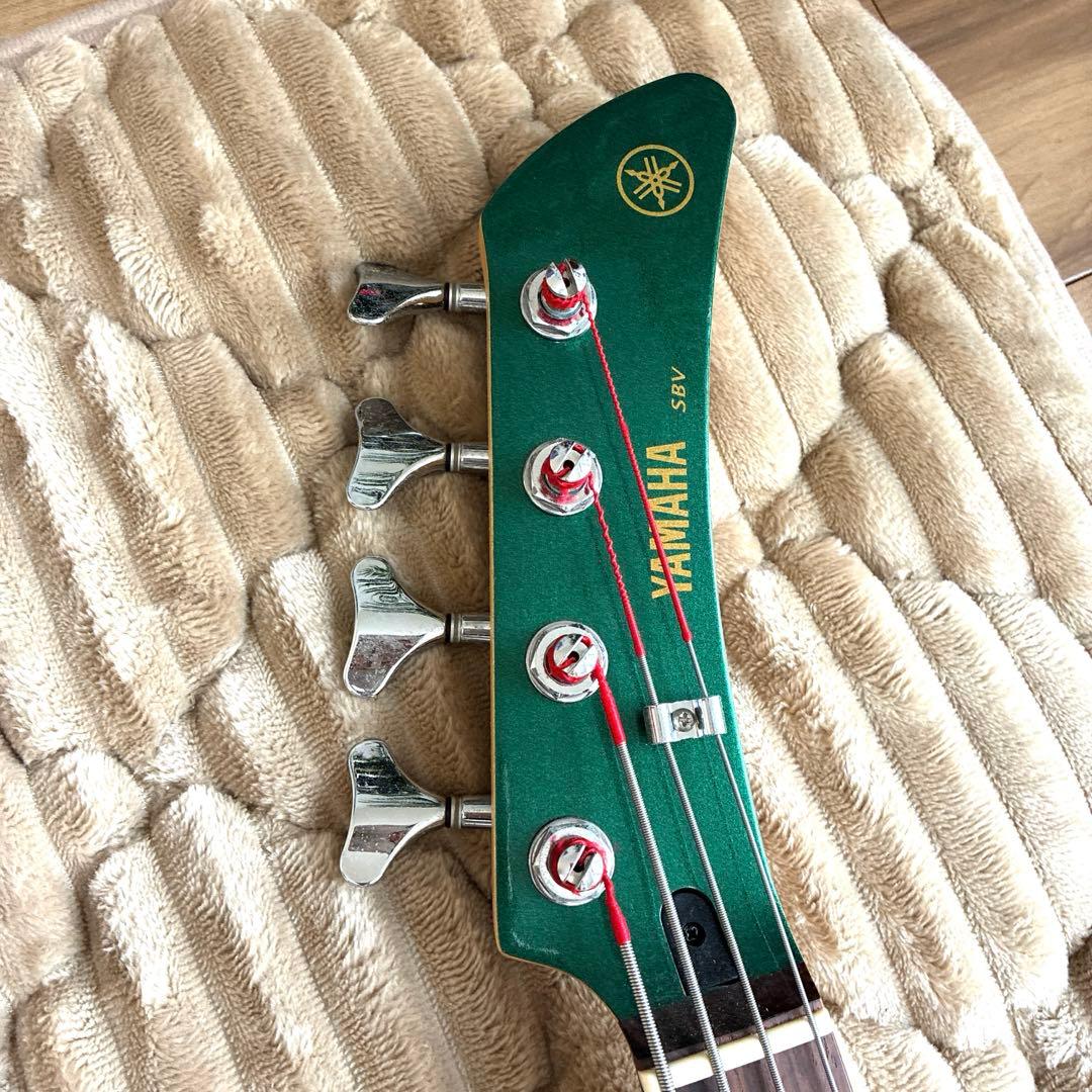 お値下げ中！YAMAHA SBV500 グリーン エレキベース ヤマハ