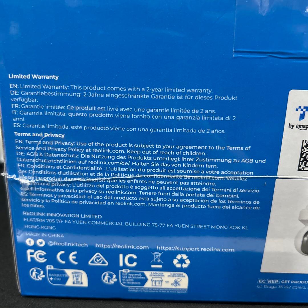 Reolink 防犯カメラ 屋外 3倍光学ズーム WiFi 2.4/5GHz対応