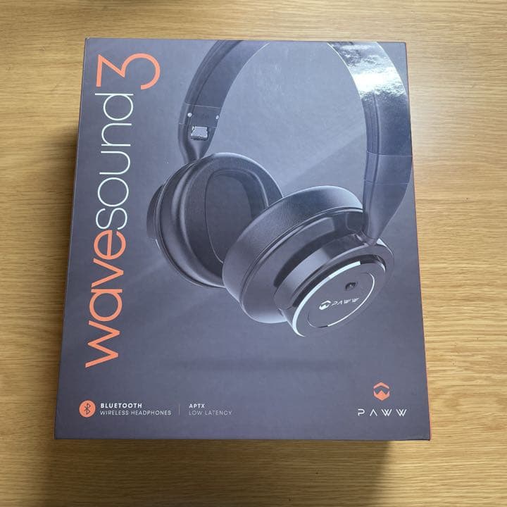 PAWW wavesound3 Bluetooth ワイヤレスヘッドフォン