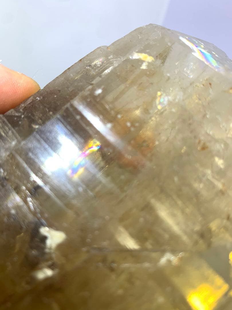 ブラジル・ミナスジェライス州セ ラ・デ・カブラル産レムリアン水晶