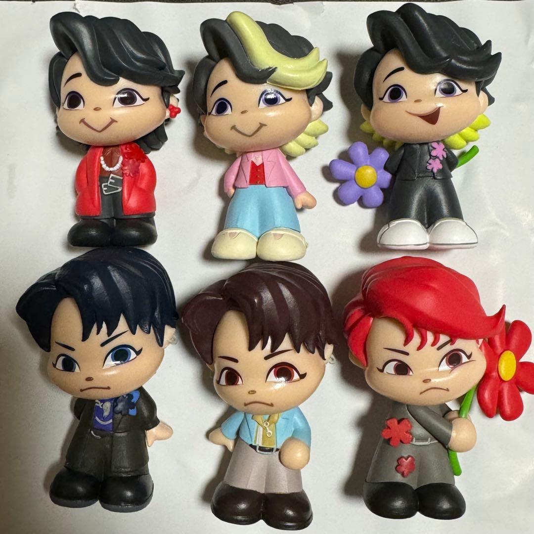 ミセスグリーンアップル FJORD フィギュア ガチャ 大森元貴 若井滉斗 6個