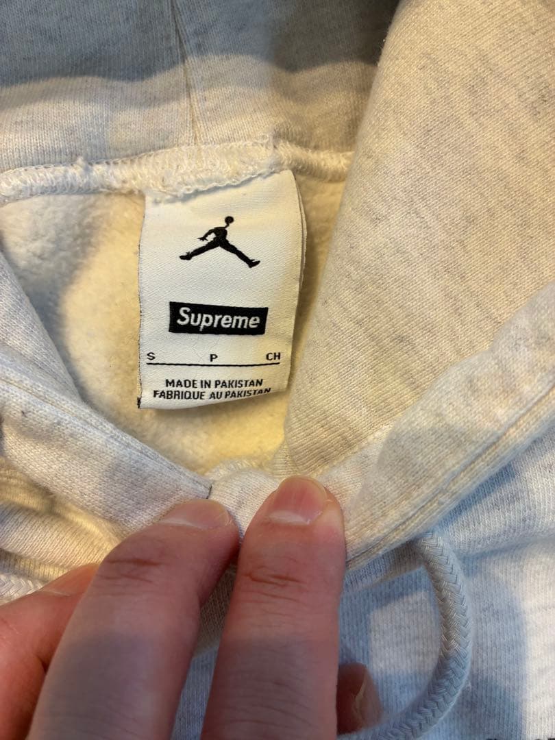 美品 Supreme x Jordan Hooded Sweatshirt S